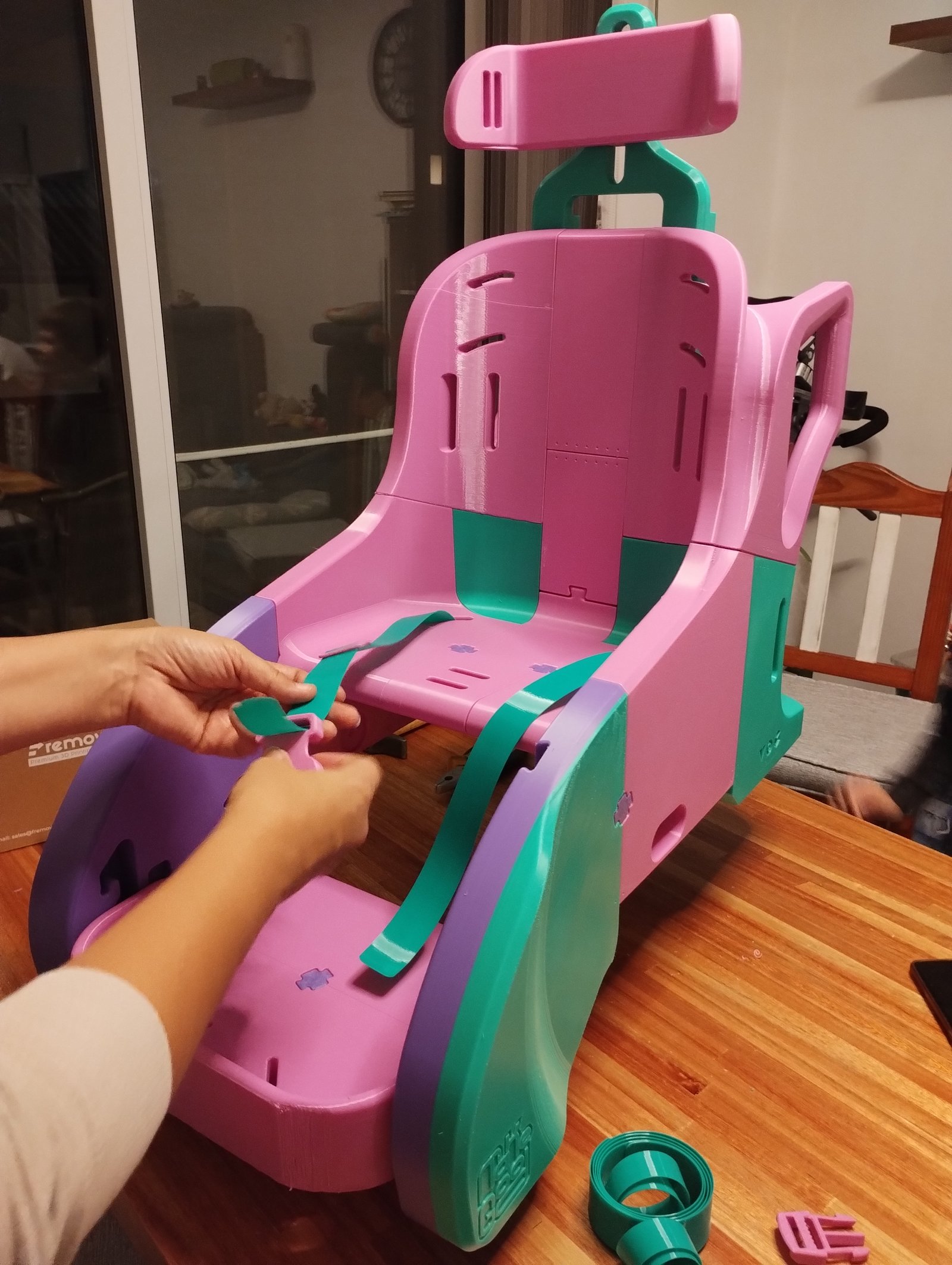 Silla de ruedas 3D
